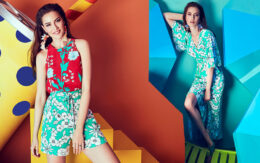 Fahriye Evcen bu yaz rengarenk!